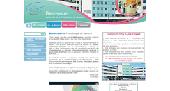 Desktop Screenshot of cliniquedenavarre.com